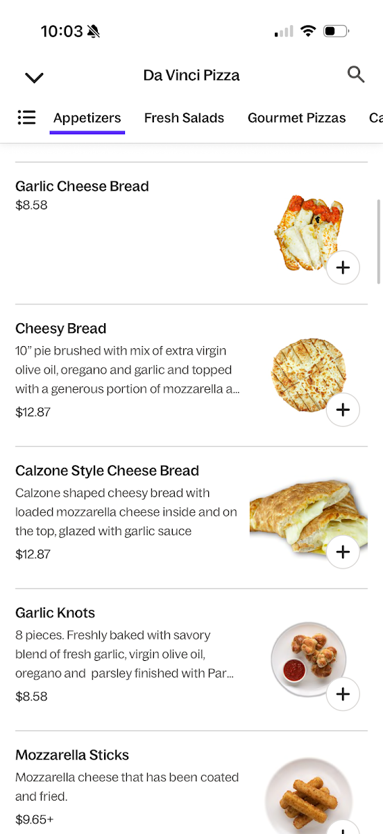 Sicilian Pizza Airport Menu - Image 5